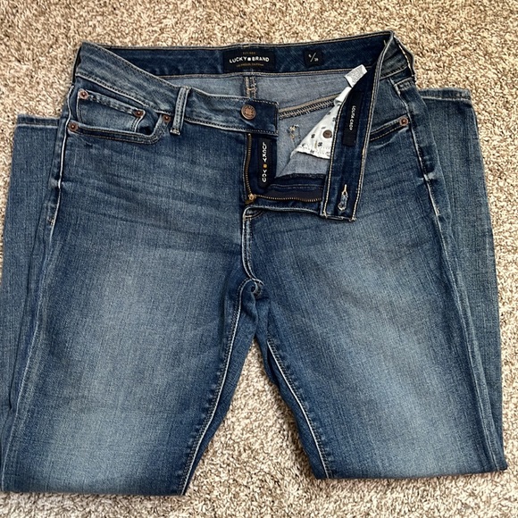 Lucky Brand Denim - Lucky Brand Lolita Crop Light Denim Wash Skinny Jeans Size 6/28